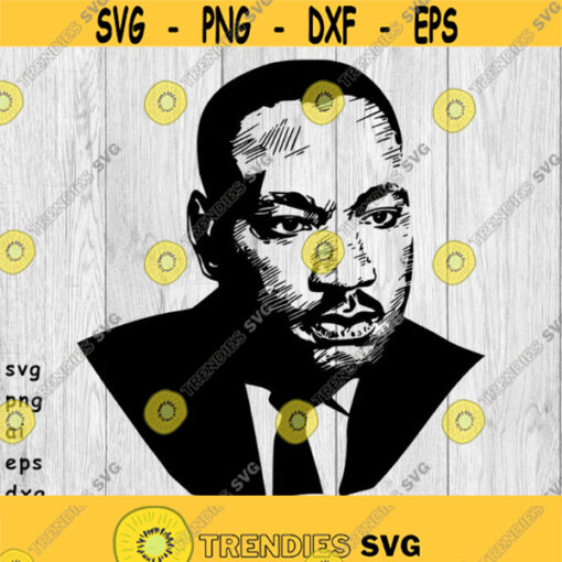 Martin Luther King Civil Rights Icon MLK svg png ai eps dxf DIGITAL files for Cricut CNC and other cut projects Design 339
