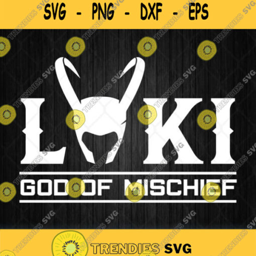 Marvel Loki God Of Mischief Svg