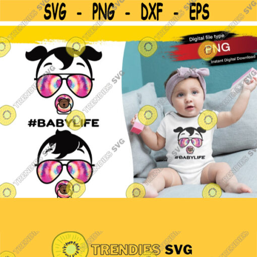 Matching Tie Dye BABYLIFE PNG mothers day png mom life png Bandana Headband Digital Sublimation Designs Digital Download Design 335