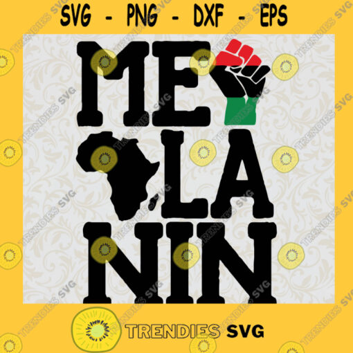Melanin Fist Pan African Flag Colors Black Pride African SVG Digital Files Cut Files For Cricut Instant Download Vector Download Print Files