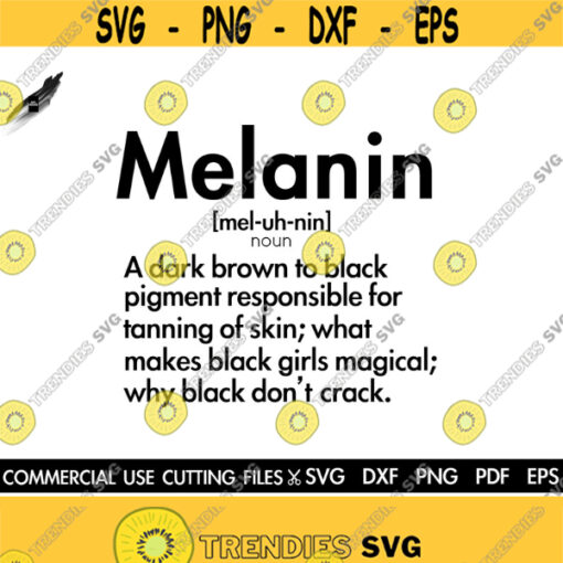 Melanin Svg Melaninaire SVG Afro Svg Black Woman Man Svg Dope Svg Afro Queen Svg Black Dont Crack Svg Cut File Silhouette Cricut Design 614