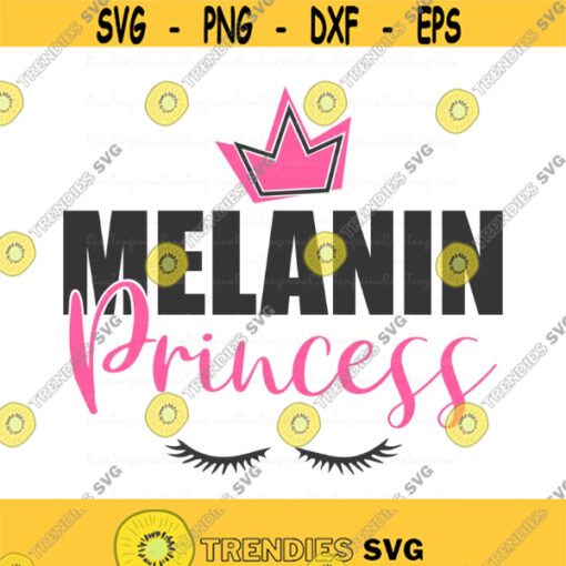 Melanin princess svg black lives matter svg melanin svg afro girl svg png dxf Cutting files Cricut Funny Cute svg designs print for t shirt Design 369