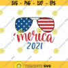 Merica SVG. Merica 2021 SVG. 4th of July Svg. Merica Cricut. America Svg. Patriotic Svg. Merica Silhouette. Digital file. Honor day SVG.