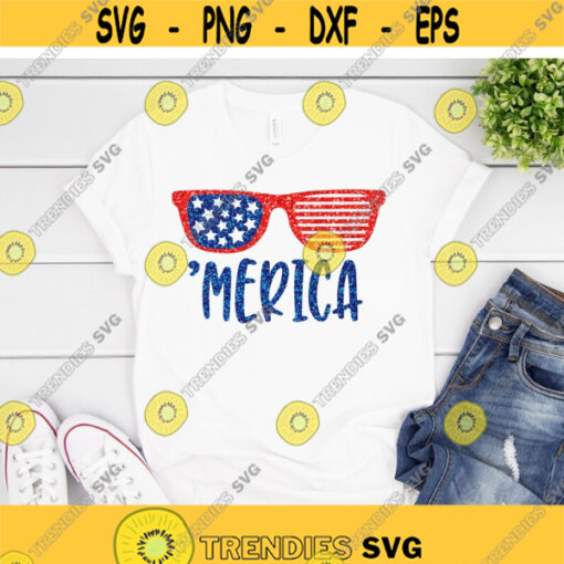 Merica svg 4th of July svg Independence Day svg Patriotic svg Fourth of July svg dxf eps Print Cut File Cricut Silhouette Clipart Design 706.jpg