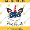 Merica svg unicorn svg america svg 4th of july svg png dxf Cutting files Cricut Funny Cute svg designs print for t shirt quote svg Design 929