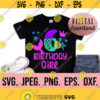 Mermaid 6th Birthday SVG Under The Sea Sixth Birthday Shirt SVG Digital Download Six Birthday Girl Design Cricut Cut File PNG Design 552