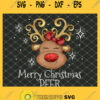 Merry Christmas Deer Antler SVG PNG DXF EPS Cricut 1