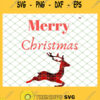Merry Christmas Hunting Deer SVG PNG DXF EPS Cricut 1