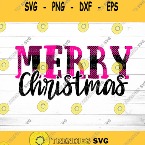 Merry Christmas Plaid SVG Plaid SVG Christmas Plaid Clipart Christmas Svg Merry Christmas Svg Plaid clipart Christmas dxf Plaid