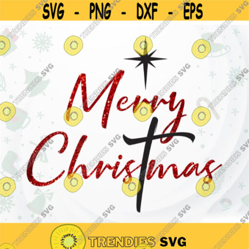 Merry Christmas SVG Christian svg Holiday sign SVG Christmas quote svg file Christmas decor svg Christian christmas SVG Design 99.jpg