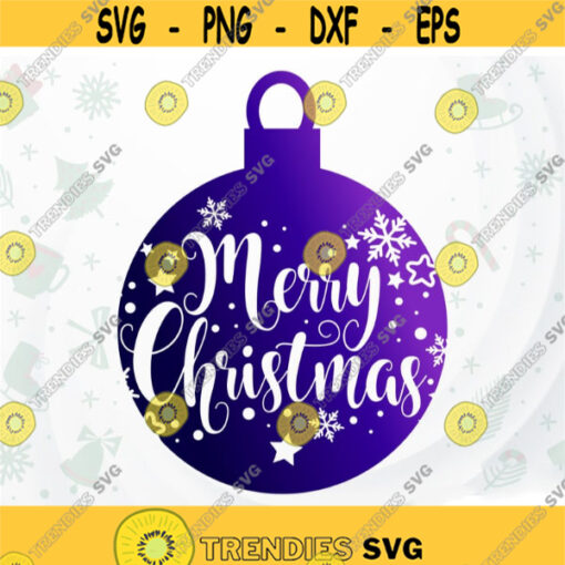 Merry Christmas SVG Christmas ornament SVG Christmas quote svg Merry Christmas hand Lettering svg Christmas decor svg Design 263.jpg