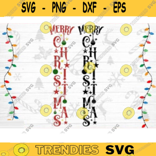 Merry Christmas SVG Cut File Christmas Porch Sign Svg Christmas Home Decoration Winter Porch Sign Svg Front Door Welcome Sign Svg Design 104 copy