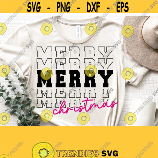 Merry Christmas Svg Christmas Cut File Happy New Year Svg Christmas Shirt SvgPngEpsDxfPdf Christmas Vector Clipart Instant Download Design 1309