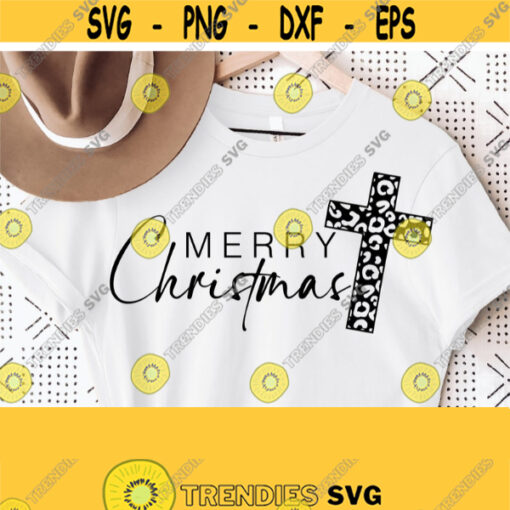 Merry Christmas Svg Cross Svg Leopard Cheetah Svg Christmas Svg Christmas Shirt Svg Happy New Year Goodbye 2021 SvgPngepsDxfPdf Design 1612