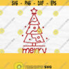 Merry Christmas Tree Svg Christmas Cheer Svg Holiday Shirt Designs Cute Christmas Shirt Svg Holiday Saying Svg Christmas Svg for Mugs Design 395