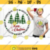 Merry Christmas Tree Svg Christmas Round Svg Christmas Svg Files For Cricut Christmas Tree Svg Dxf Cut Files Merry Christmas Svg .jpg