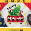 Merry Christmas Truck Svg Buffalo Plaid Truck Svg Grunge Xmas Tree Svg Christmas Svg Dxf Eps Png Holiday Cut Files Silhouette Cricut Design 3103 .jpg