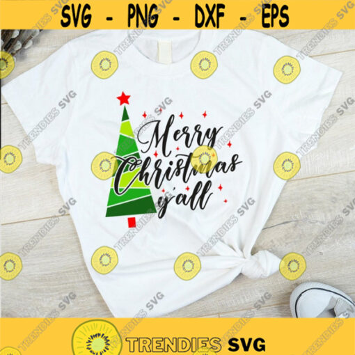 Merry Christmas Yall SVG Merry Christmas SVG Christmas 2021 SVG Merry Christmas shirt