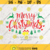 Merry Christmas svg Christmas SVG Digital cut file winter svg Merry Christmas svg christmas tree svg DXF Silhouette Vinyl Cricut Tshirt Design 430