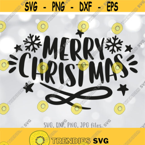 Merry Christmas svg Christmas svg Christmas Quote Cut File Christmas Sign Design svg Xmas Saying svg Snowflake svg Cricut Silhouette Design 1078