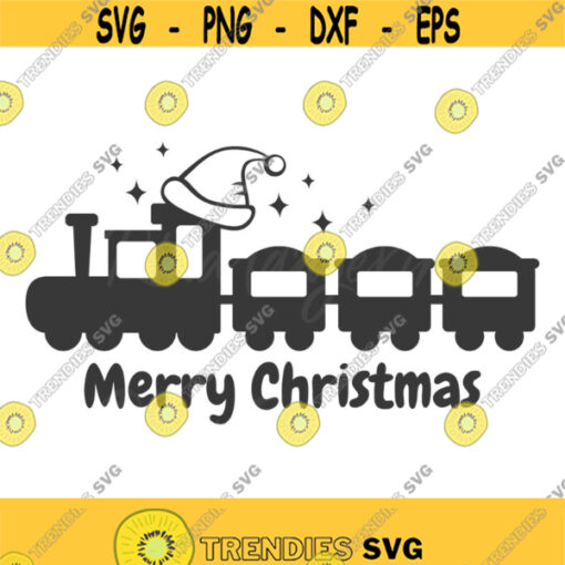 Merry Christmas svg christmas train svg train svg christmas svg png dxf Cutting files Cricut Funny Cute svg designs print for t shirt Design 861
