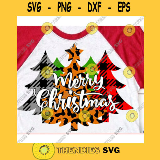 Merry Christmas svgChristmas tree svgChristmas tree shirt svgBuffalo plaid svgChristmas svgChristmas t shirt svgLeopard print svg