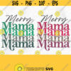 Merry Mama PNG Print File for Sublimation Holiday Prints Mama Christmas Design Leopard Mama Design Holiday Christmas Winter Funny Design 284