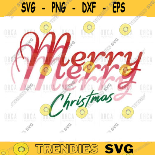 Merry Merry Merry Christmas svg christmas svgcandy cane svgChristmas sweat Holidaywreath svgpng digital file Download 333