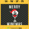 Merry Winemas Wine Santa SVG PNG DXF EPS 1