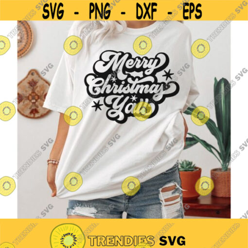 Merry christmas Y all svg christmas svg christmas shirt svg christmas gift svg christmas vacation svg png dxf svg files for cricut Design 93