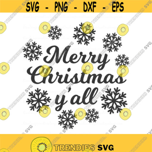 Merry christmas yall svg christmas svg png dxf Cutting files Cricut Funny Cute svg designs print for t shirt quote svg Design 459