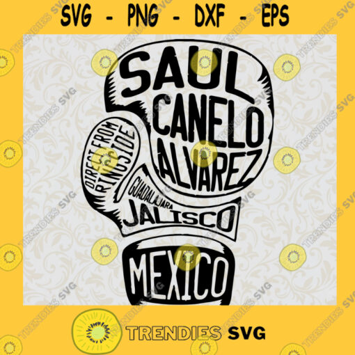 MexicoCanelo Boxing Glove Sport SVG Digital Files Cut Files For Cricut Instant Download Vector Download Print Files