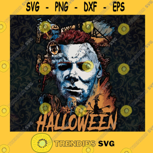 Michael Myers Halloween SVG Michael Myers Clip Art Michael Myers Horror Movie SVG