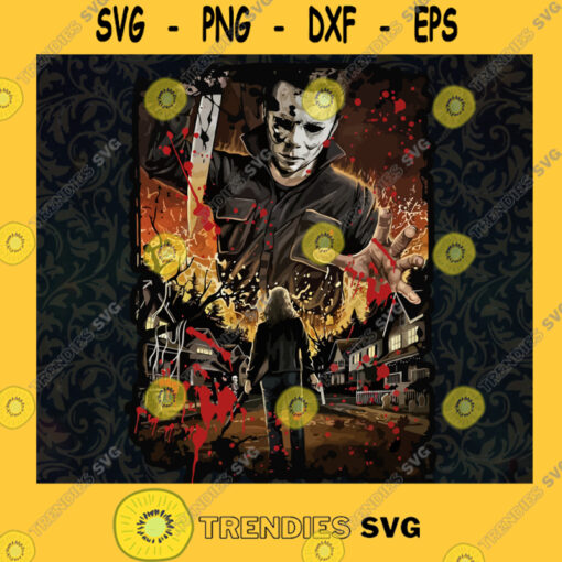 Michael Myers Killer SVG Horror Movie SVG Halloween SVG PNG EPS Svg File For Cricut