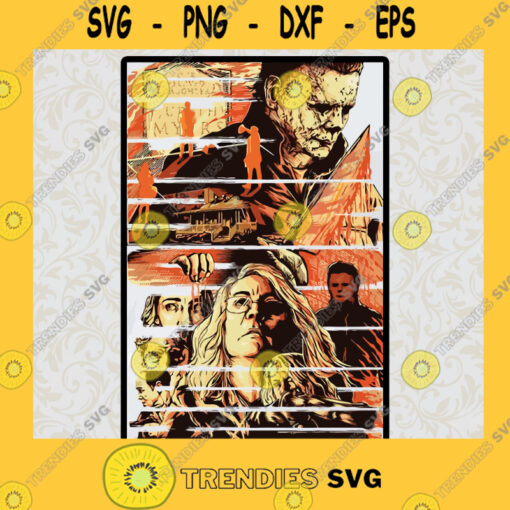 Michael Myers Movie Halloween SVG PNG EPS DXF Horror Myers SVG