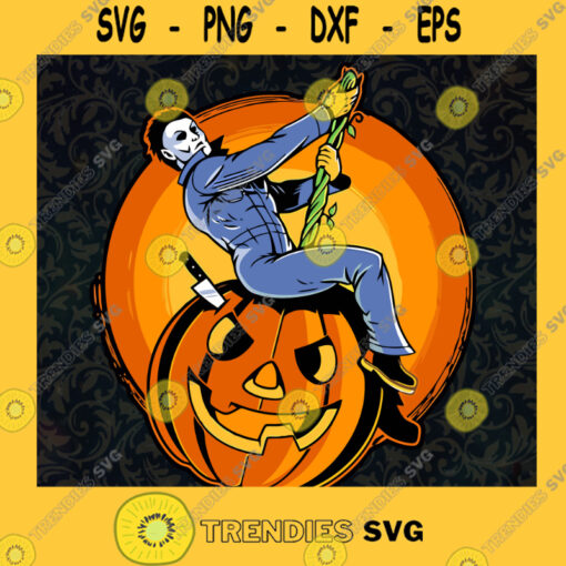 Michael Myers Pumpkin SVG Horror Halloween SVG Myers Movie Halloween SVG