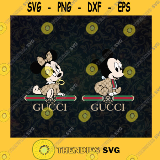 Mickey And Mimi Mouses Mickey Mouse Mimi Mouse Mickey Gucci Couple Valentines Gift Disney SVG Digital Files Cut Files For Cricut Instant Download Vector Download Print Files