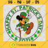 Mickey Head Irish PNG Disney Ear Shamrocks Rainbow Golden Coin Svg File For Cricut