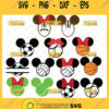 Mickey Minnie Mouse Sport Svg Football Soccer Baseball Tennis Basketball Volleyball Disney Svg Bundle 1