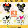Mickey Minnie Spiderwebs SVG Disney Digital file Silhouette Studio DXF PNG Cricut Cutting Web Halloween Mickey Spider Design 265