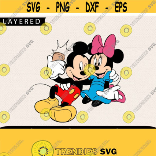 Mickey Minnie Svg Photo Minnie Svg Mickey Svg Cricut Files Disney Svg Disney Mickey Svg Mickey Mouse Svg Love SvgValentines Day Svg Design 419