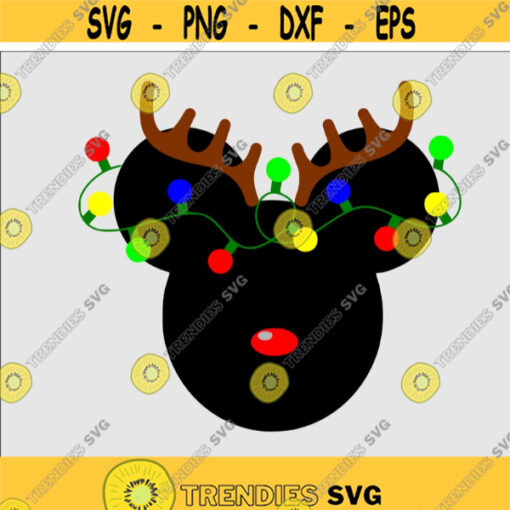 Mickey Mouse Christmas countdown SVG Days until Christmas Christmas sign svg Christmas ornament svg eps png