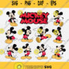 Mickey Mouse Disney Svg Mickey Mouse Svg Png Dxf Eps