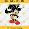 Mickey Mouse Nike Svg Png