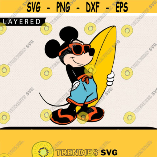 Mickey Serfboad Svg Mickey Svg Mickey Sport Svg Sport Svg Disney Svg Disney Sport Svg Svg For Boy Design 462