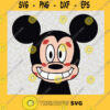 Mickey Smiling Face Disney SVG Digital Files Cut Files For Cricut Instant Download Vector Download Print Files
