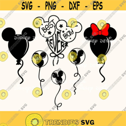 Mickey and Minnie Mouse Balloon Cricut Svg Disney Shirt Svg for cricut and silhouette printable file silhouette cameo Design 104