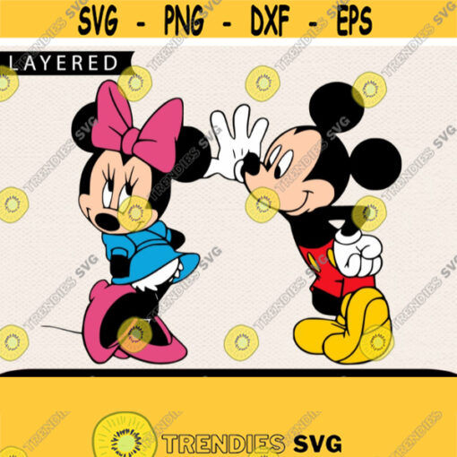 Mickey and Minnie Svg Mickey Svg Minnie Svg Family Svg Girl Svg Boy Svg Cricut Svg Cricut File Design 509