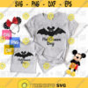 Mickey halloween Bat SVG Mickey Boy Halloween Bat SVG Halloween SVG Cricut Files Silhouette Files Design 382