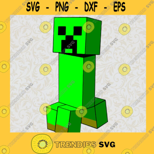 Minecraft Creeper SVG PNG EPS DXF Minecraft SVG Minecraft Cricut files svg